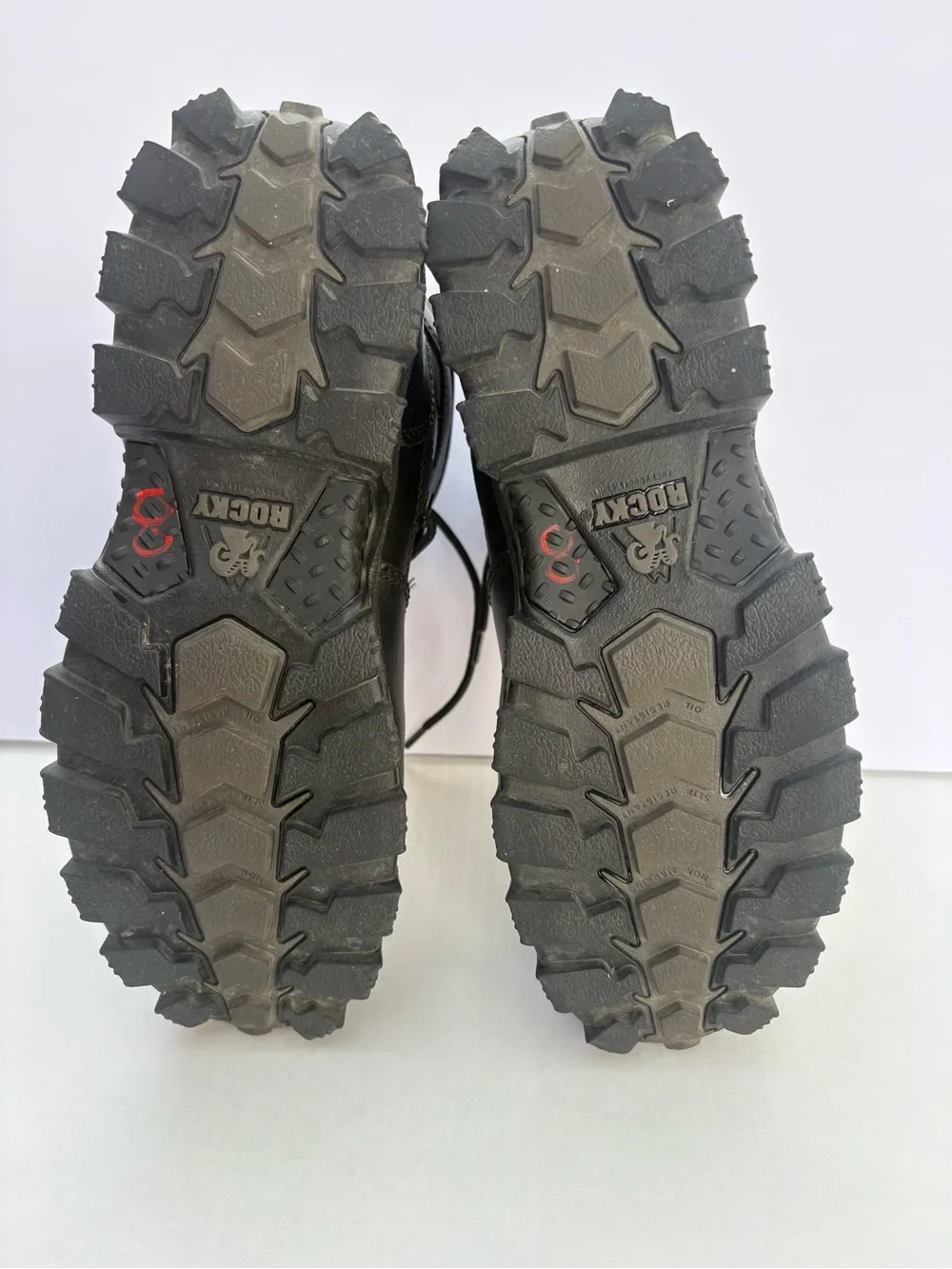 Men's Black Heavy-Duty Work Boots